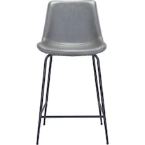xyon gray counter height stool   
