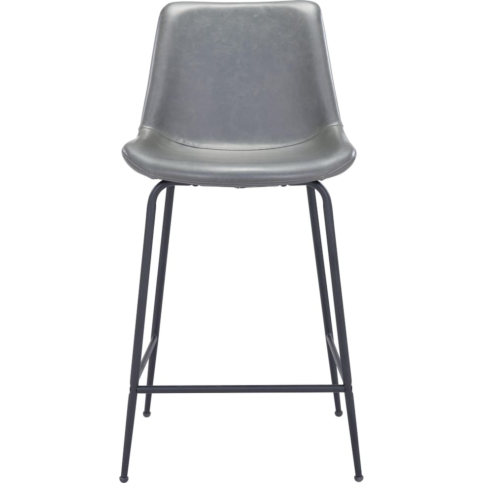 xyon gray counter height stool   