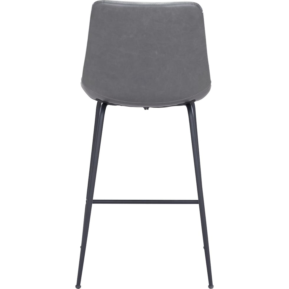 xyon gray counter height stool   
