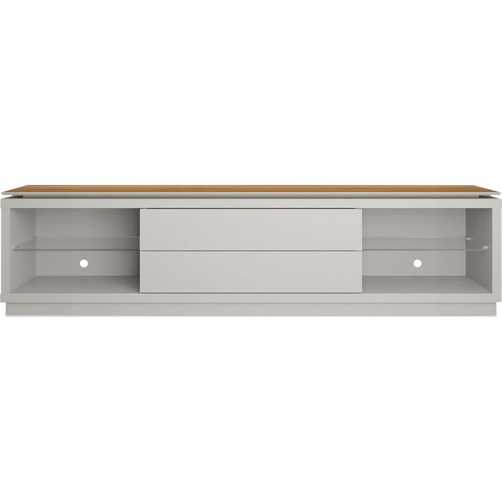 yale white tv stand   