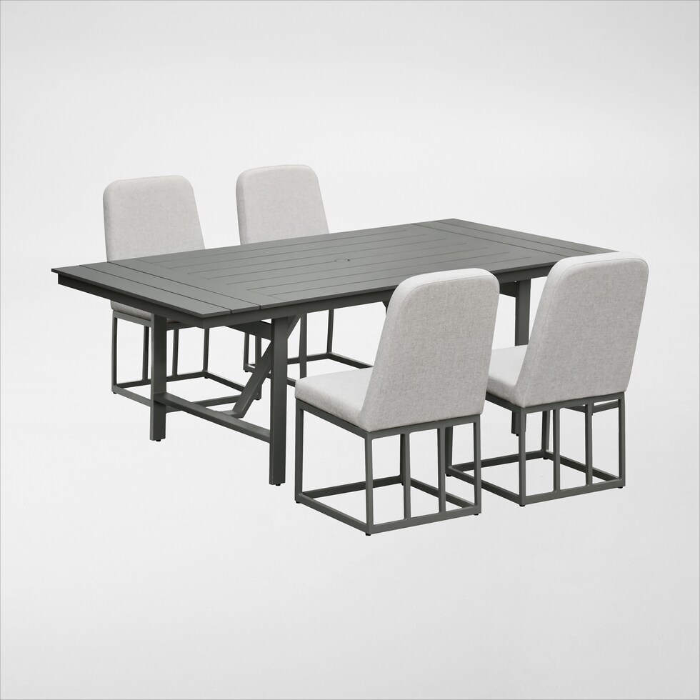 yarmouth light brown  pc outdoor dining   