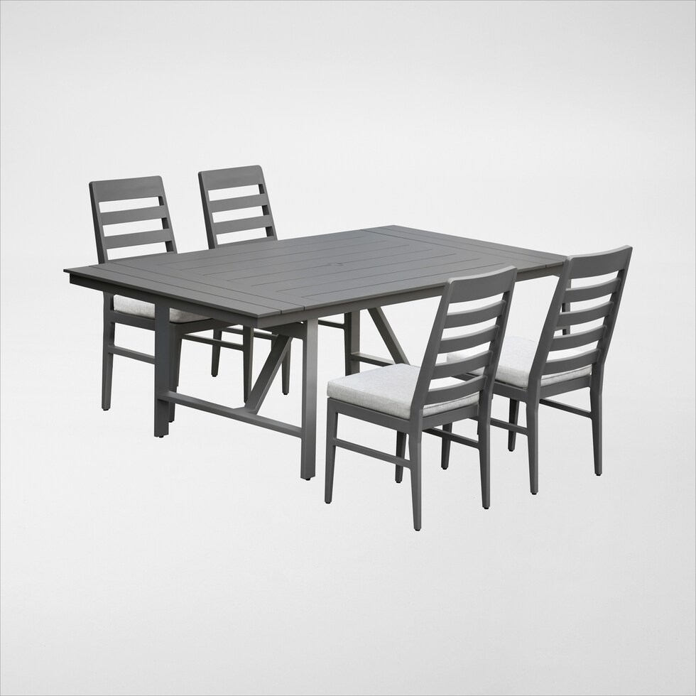 yarmouth light brown  pc outdoor dining   