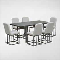 yarmouth light brown  pc outdoor dining   
