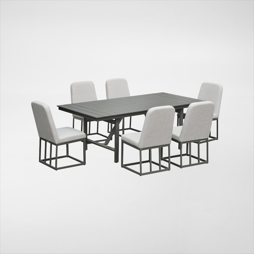 yarmouth light brown  pc outdoor dining   