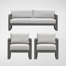 yarmouth light brown outdoor sofa set   