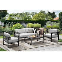 yarmouth light brown outdoor sofa set   