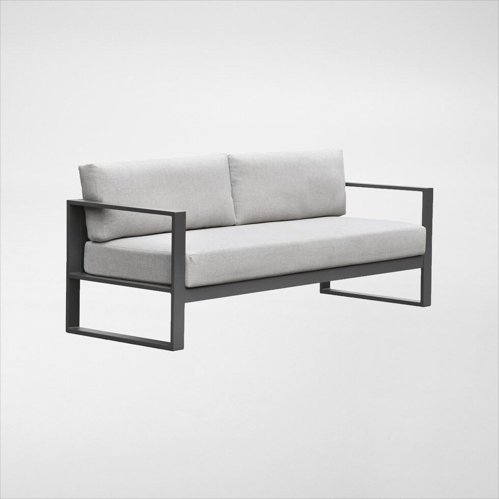 yarmouth white outdoor sofa set   