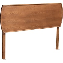 yesenia dark brown king headboard   