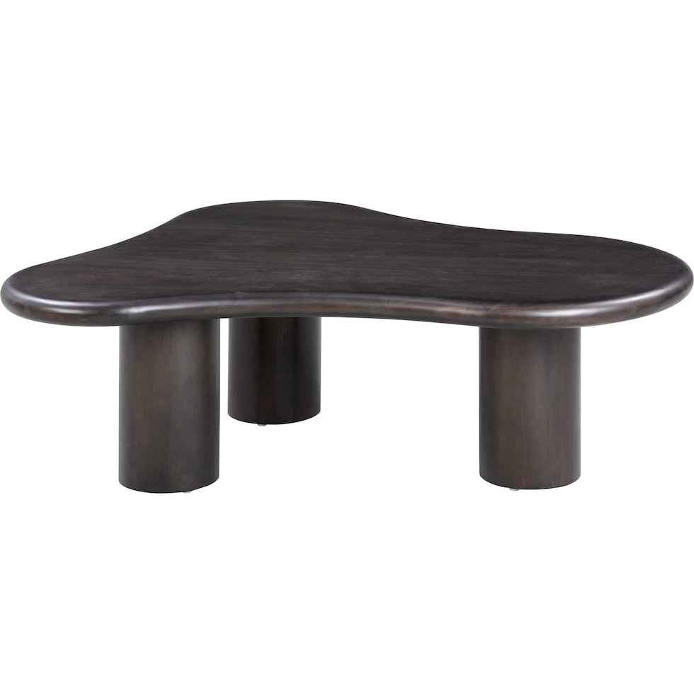 yvonne black coffee table   