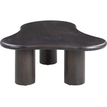 yvonne black coffee table   