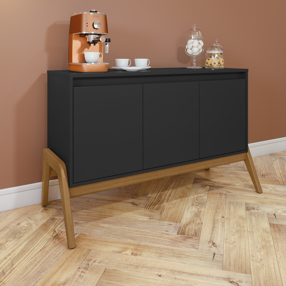 zamir black sideboard   