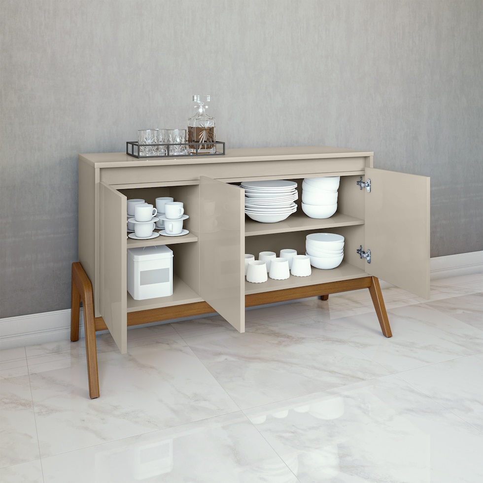 zamir gray sideboard   