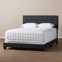 zanab gray full bed   