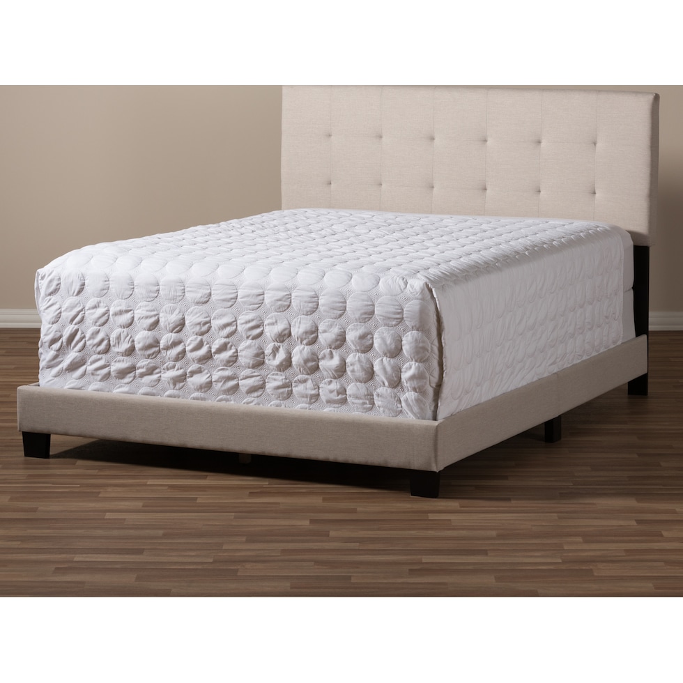 zanab neutral queen bed   