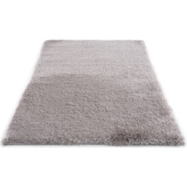 zanca gray area rug  x    