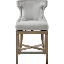 zander gray counter height stool   
