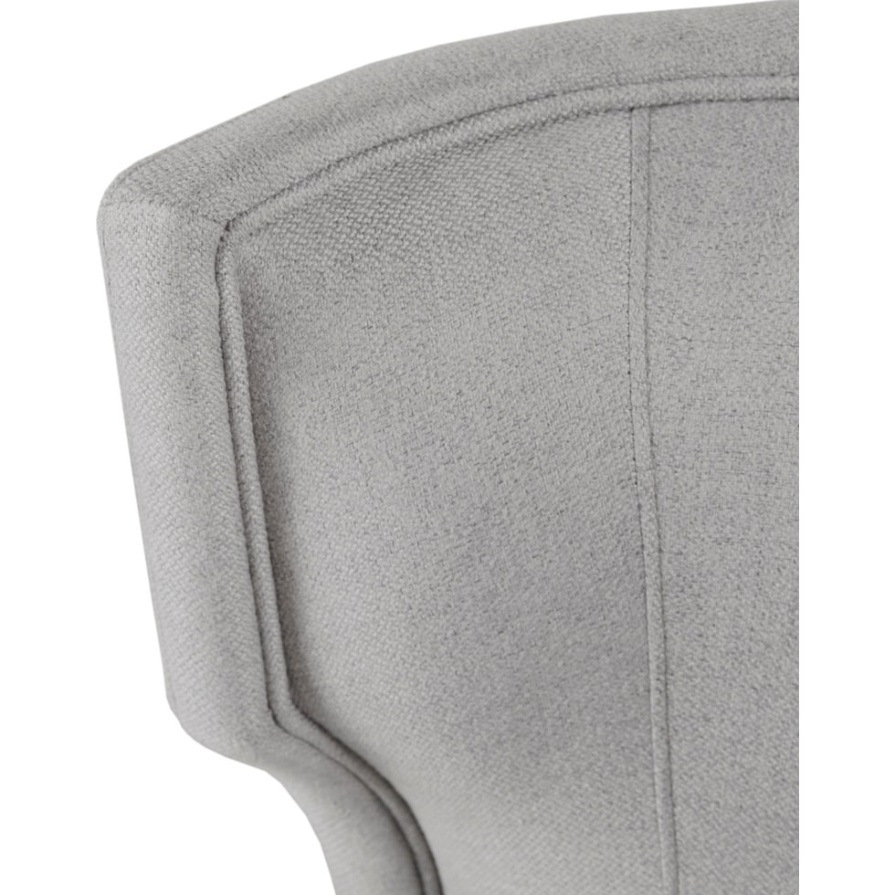 zander gray dining chair   