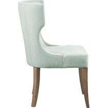 zander green dining chair   