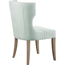 zander green dining chair   