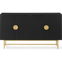 zane black sideboard   