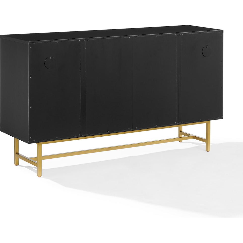 zane black sideboard   