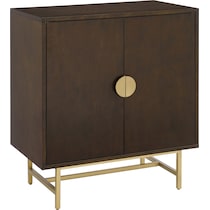 zane dark brown bar cabinet   