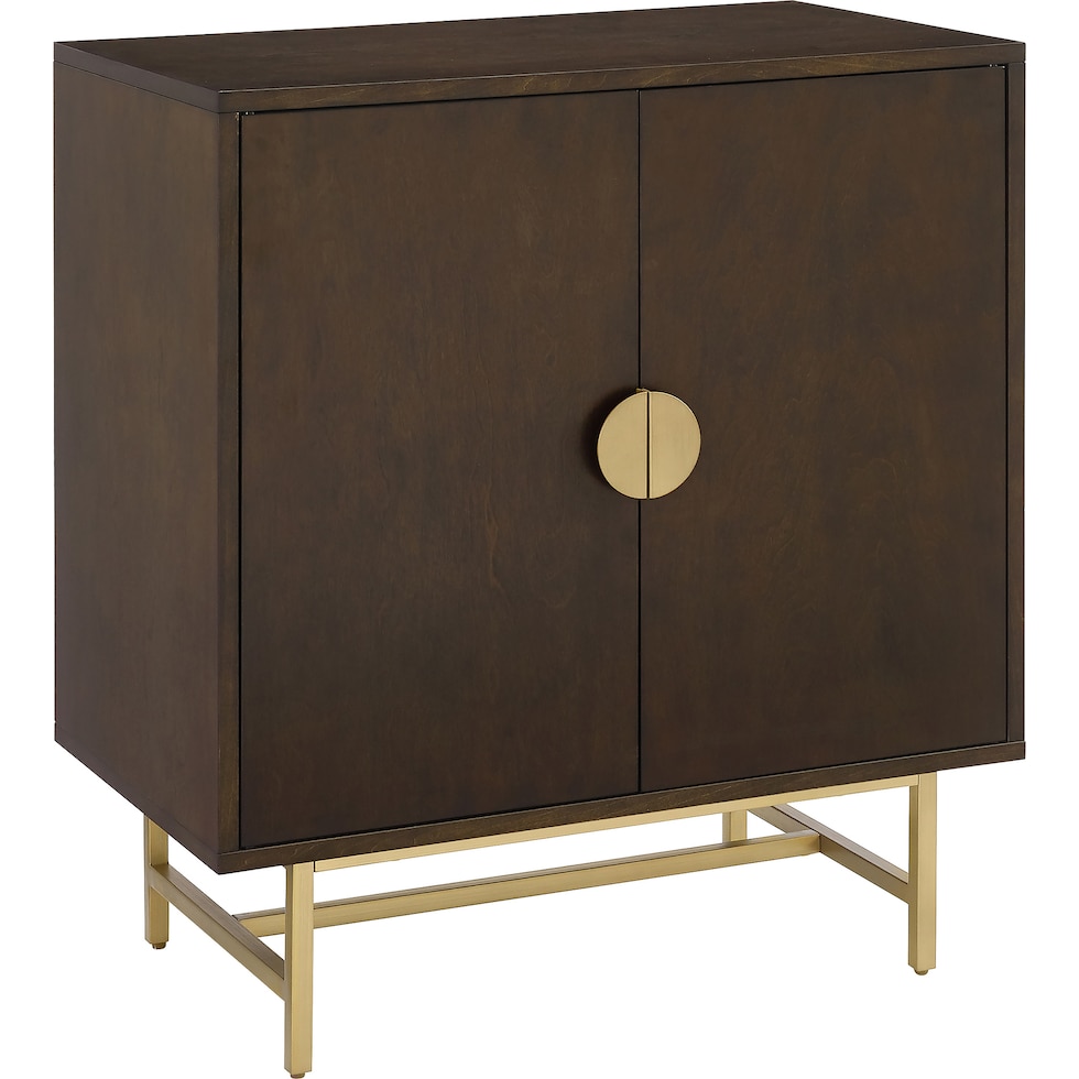 zane dark brown bar cabinet   