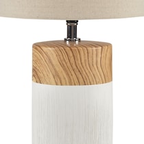 zanita white table lamp   