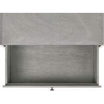 zara gray cabinet   