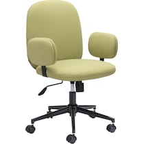 zara green office chair   