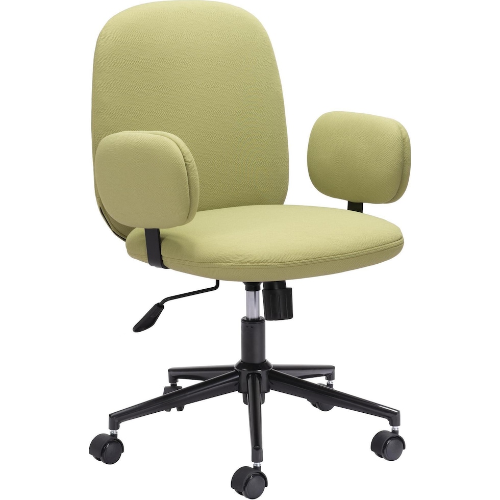 zara green office chair   