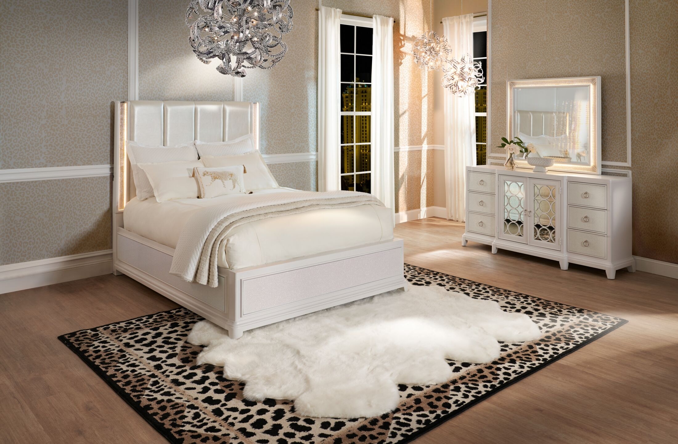 Zarah Upholstered Bed | Value City Furniture