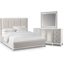 zarah white  pc king bedroom   