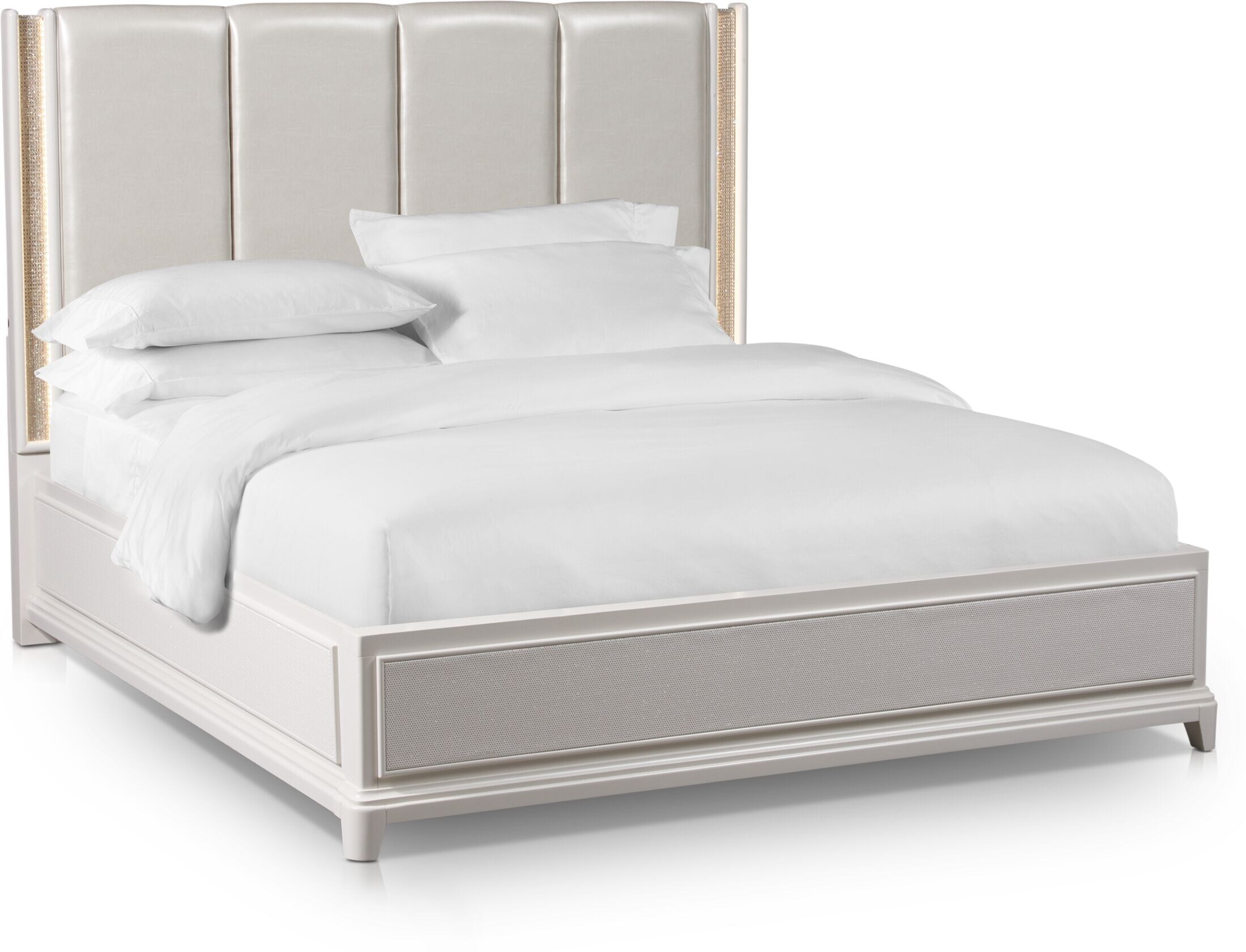 Zarah Upholstered King Bed | Value City Furniture
