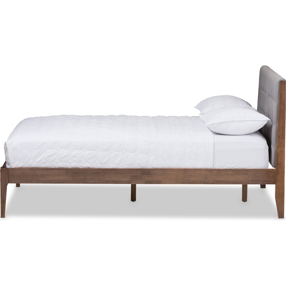 zarina gray king bed   