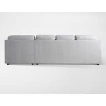 zaya gray sectional   