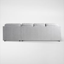 zaya gray sectional   