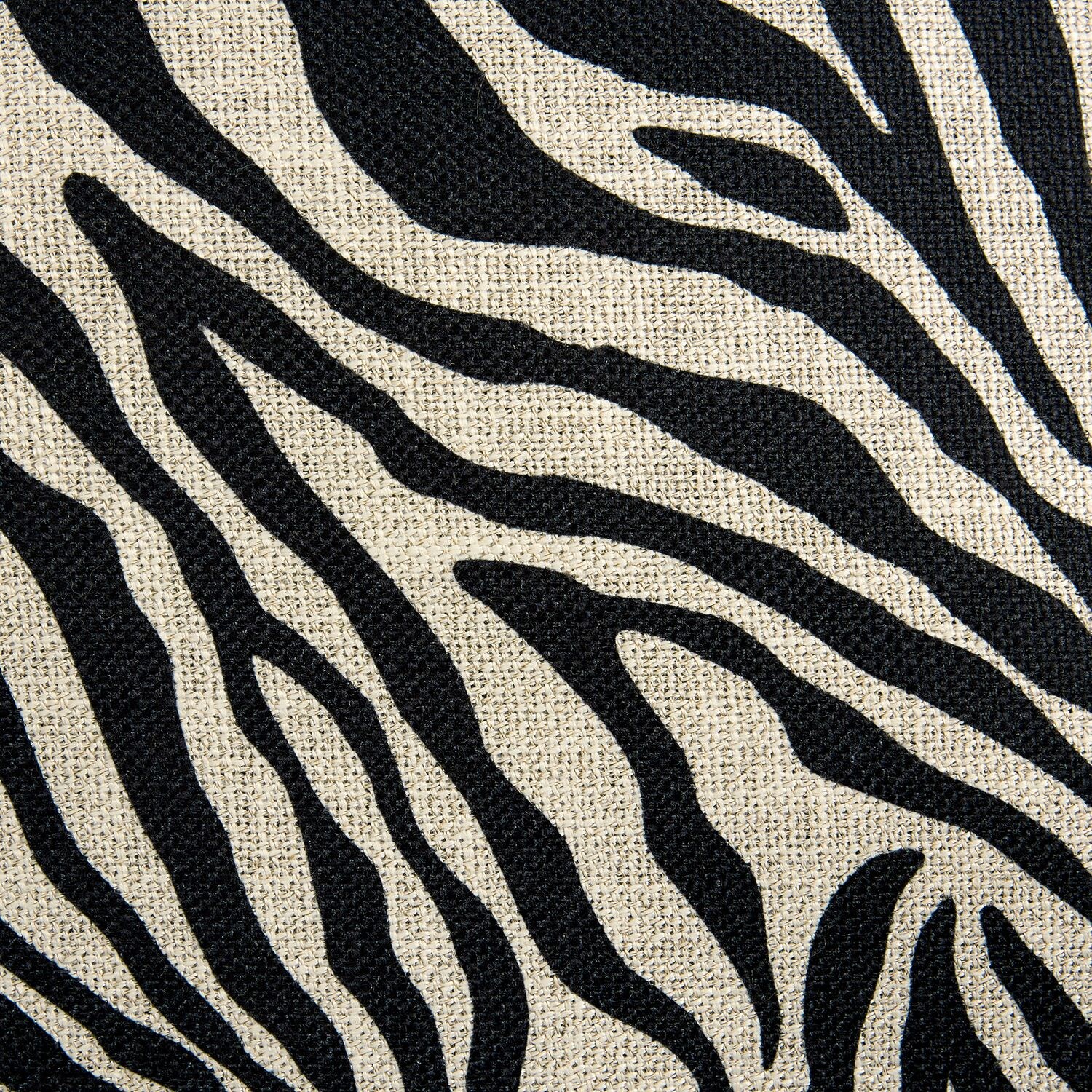 Nala Cube Ottoman - Zebra | Value City Furniture