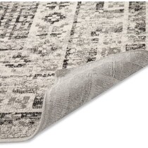zelle dark brown area rug  x    