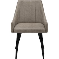 zia beige black chair   