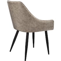 zia beige black chair   