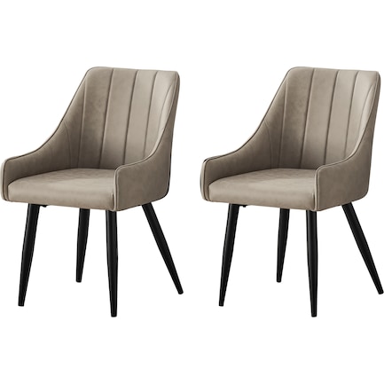 Zia Set of 2 Dining Chairs