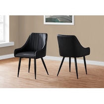 zia black chair   
