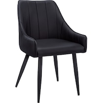 zia black chair   