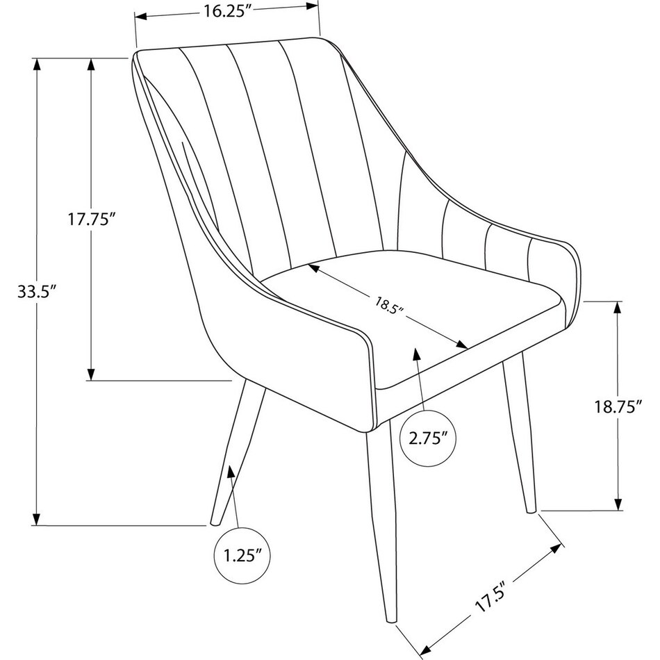 Zia Set of 2 Dining Chairs Value City Furniture