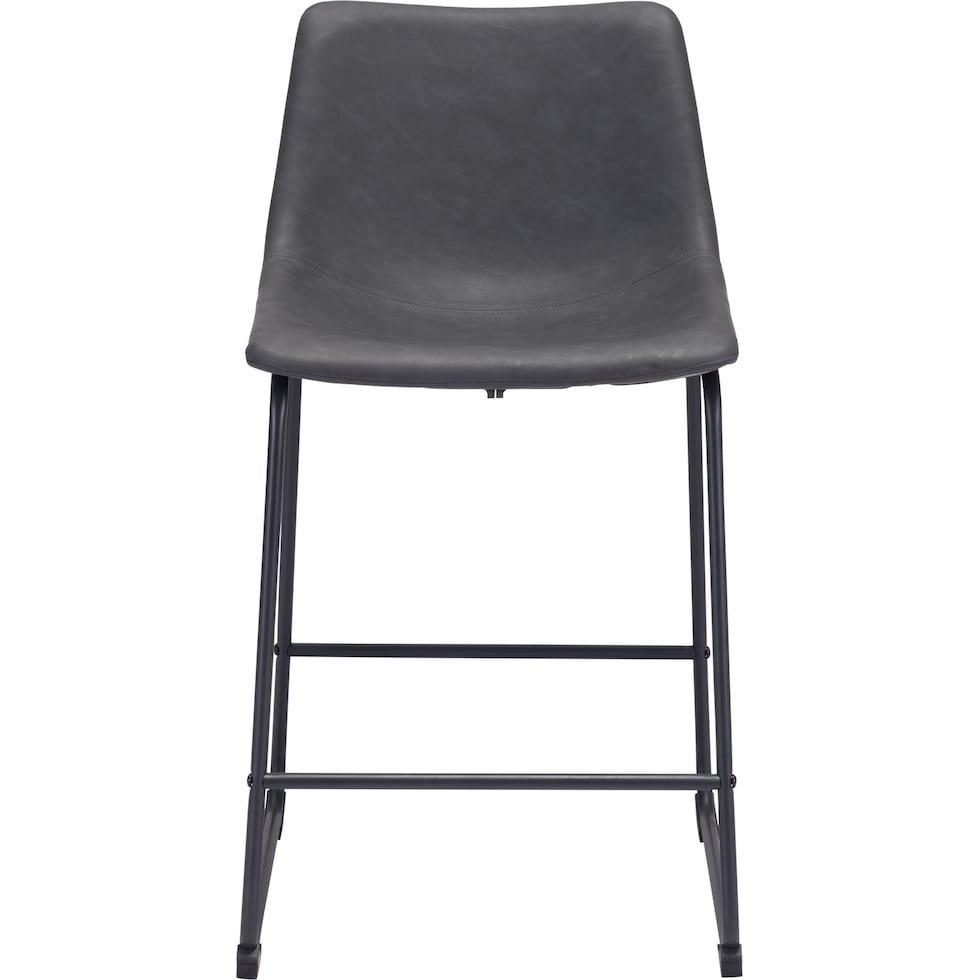 zion gray counter height stool   