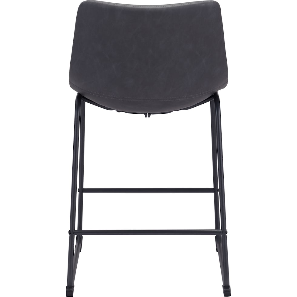 zion gray counter height stool   