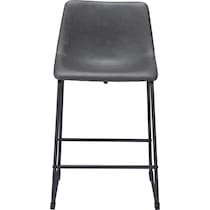 zion gray counter height stool   