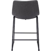 zion gray counter height stool   