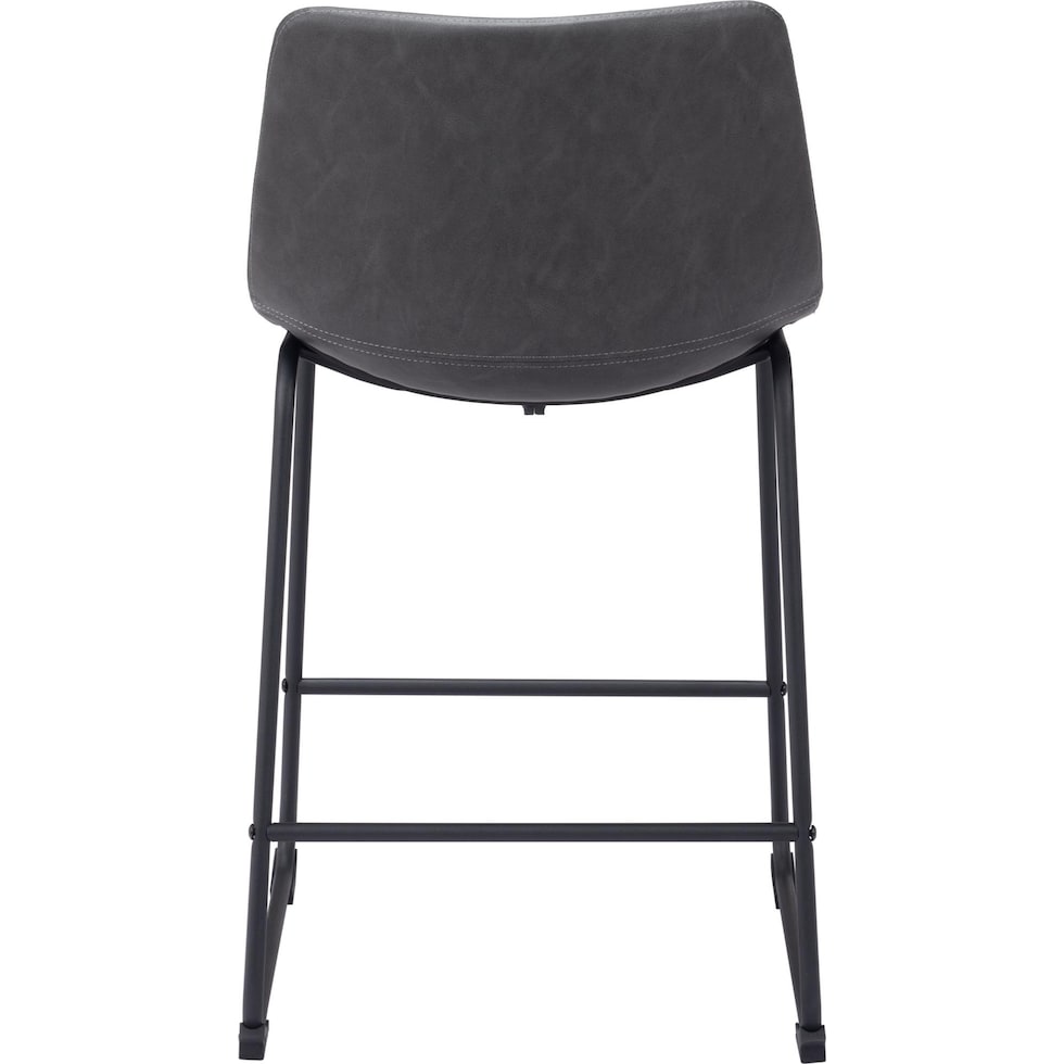 zion gray counter height stool   